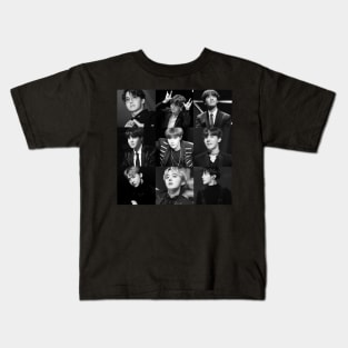 J Hope BTS Collage Kids T-Shirt